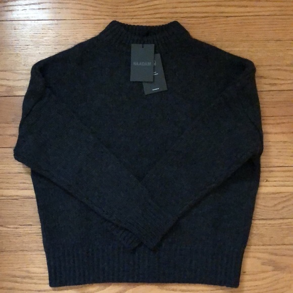 Naadam oversized crew neck sweater NWT - Picture 15 of 16